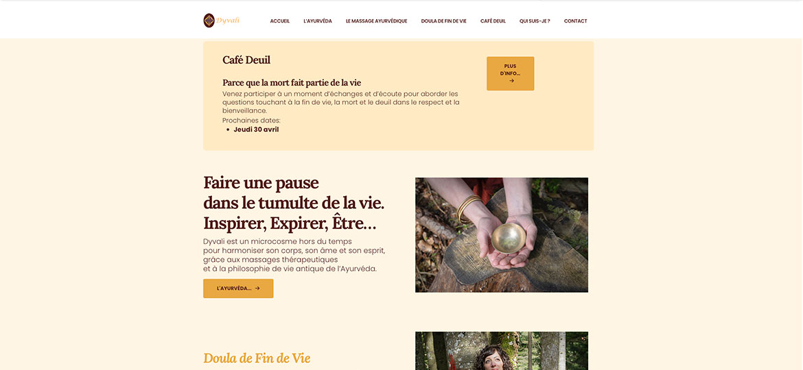 Graphik.ch - Site internet de Dyvali